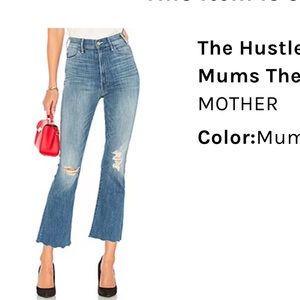 Mother Denim Ankle Hustler Mums the Word